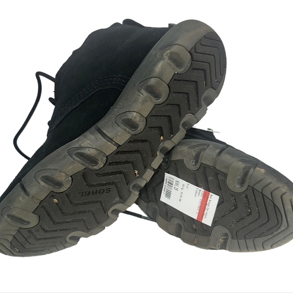 Sorel Explorer II Drift Waterproof Booties Black 8 - Picture 4 of 4